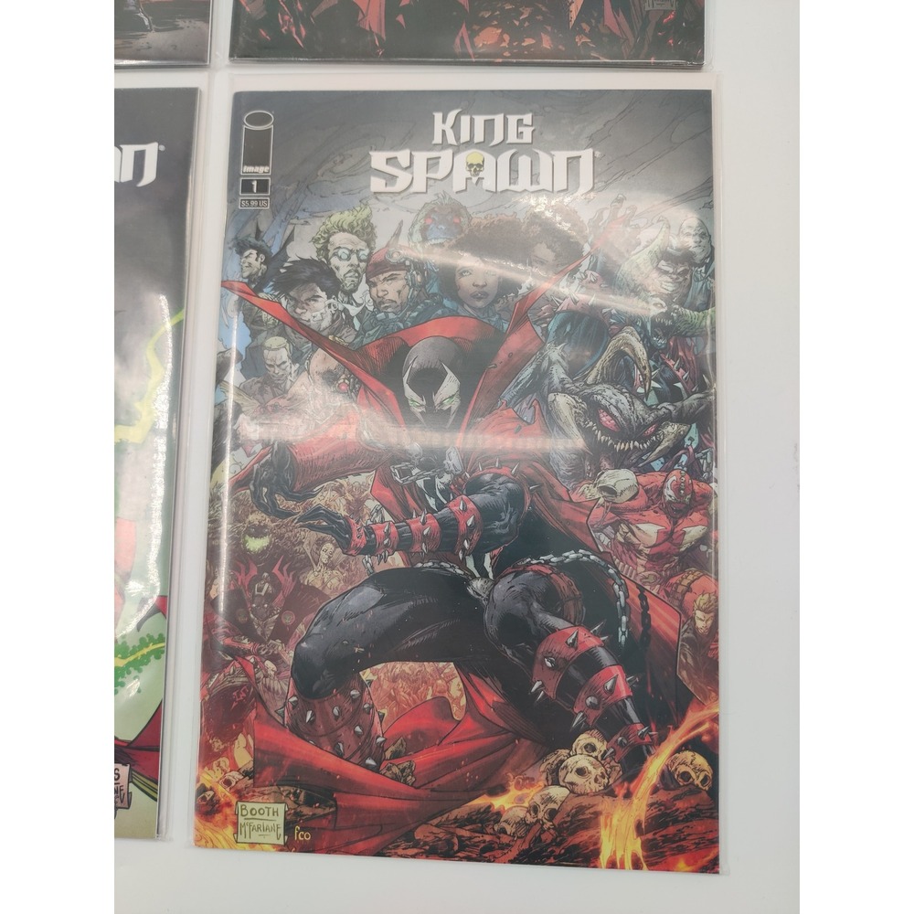King Spawn 1 Image Comics 2021 Variant‎ Cover Lot A B C E Todd McFarlane 4 Books - Picture 5 of 5